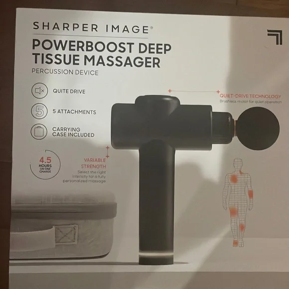 Sharper Image Powerboost Deep Tissue Massager - Picture 1 of 4
